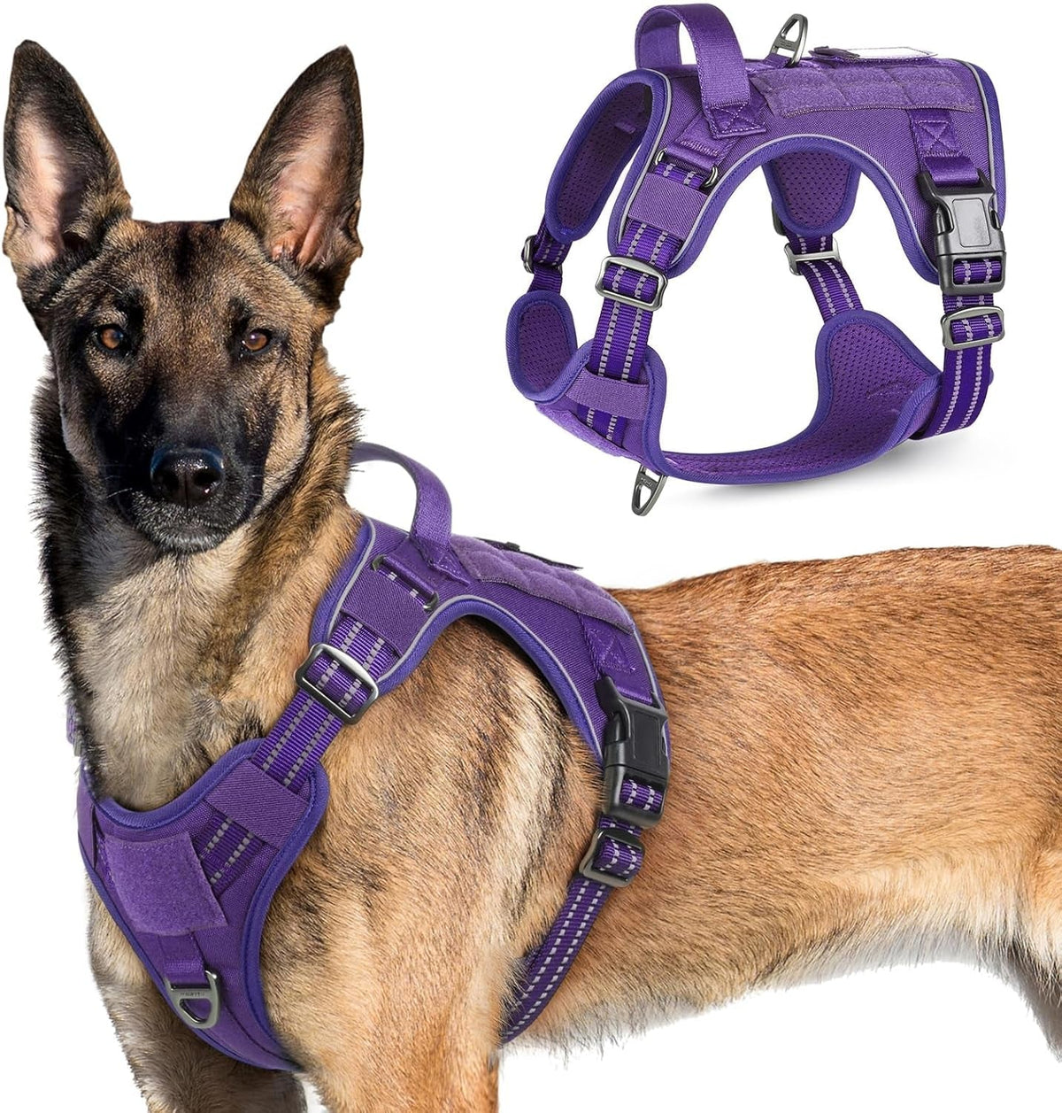 Tactical No-Pull Dog Harness