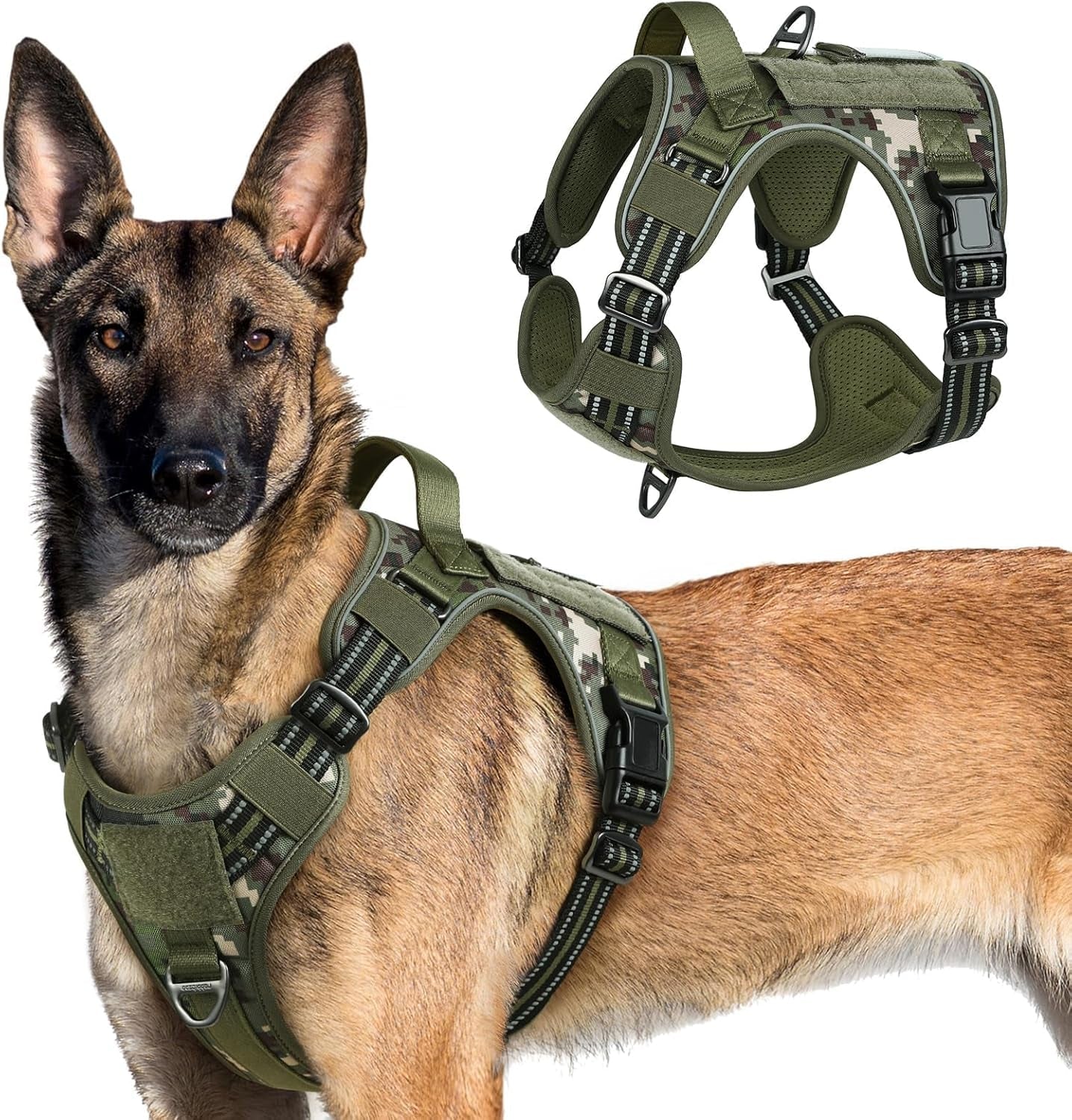 Tactical No-Pull Dog Harness