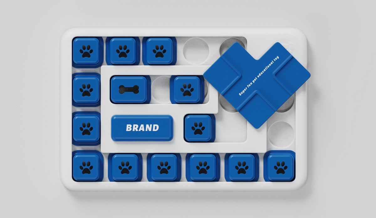 Engaging Slow Feed Dog Puzzle
