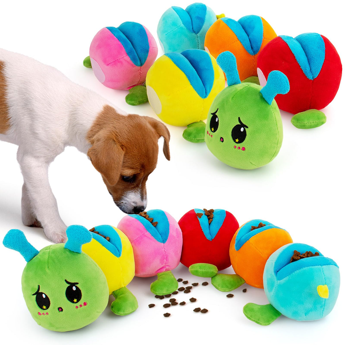 Sniff & Seek Caterpillar Dog Enrichment