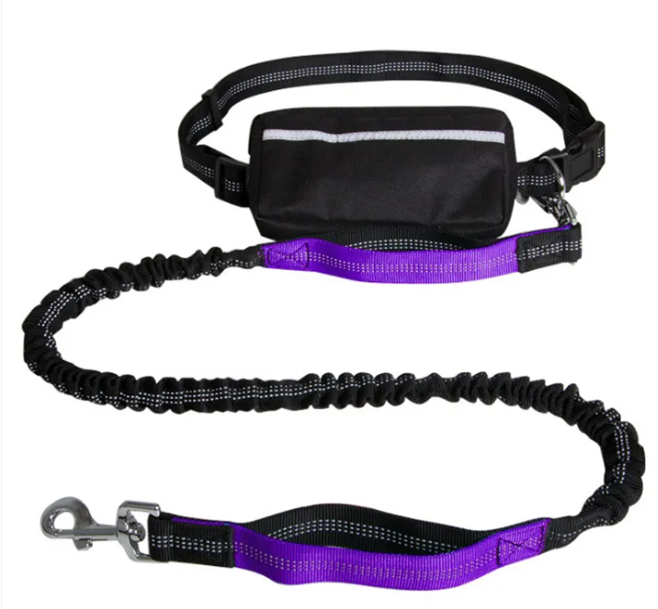 Reflective Hands-Free Dog Lead