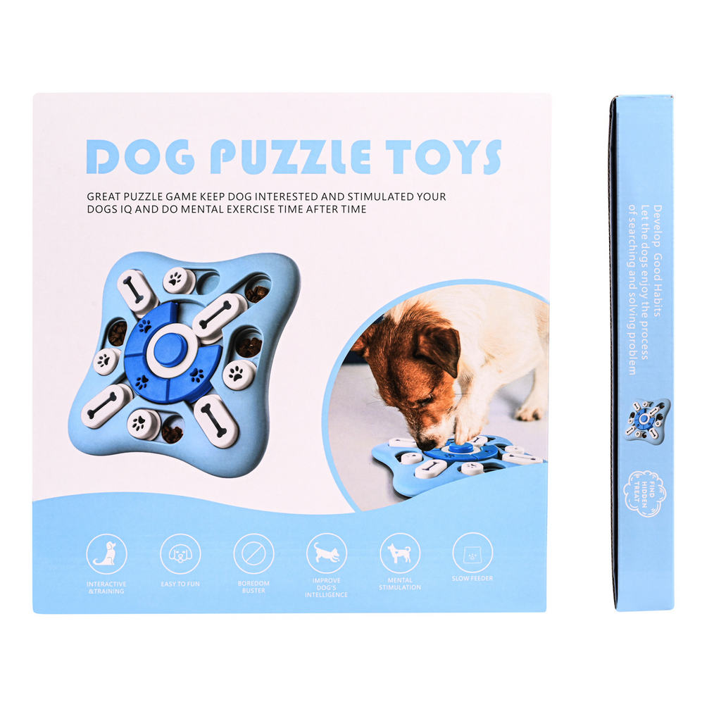 Engaging Slow Feed Dog Puzzle
