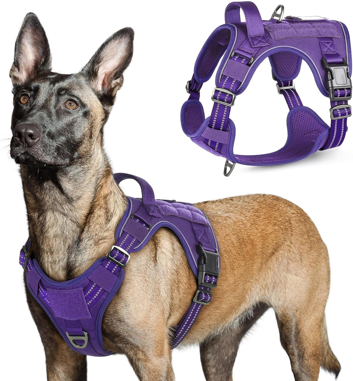 Tactical No-Pull Dog Harness