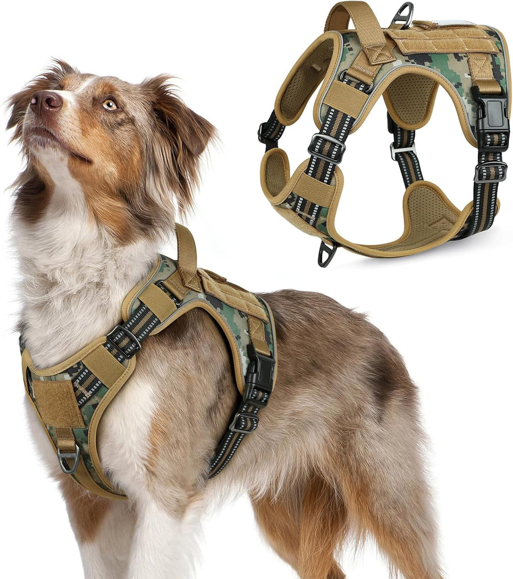 Tactical No-Pull Dog Harness