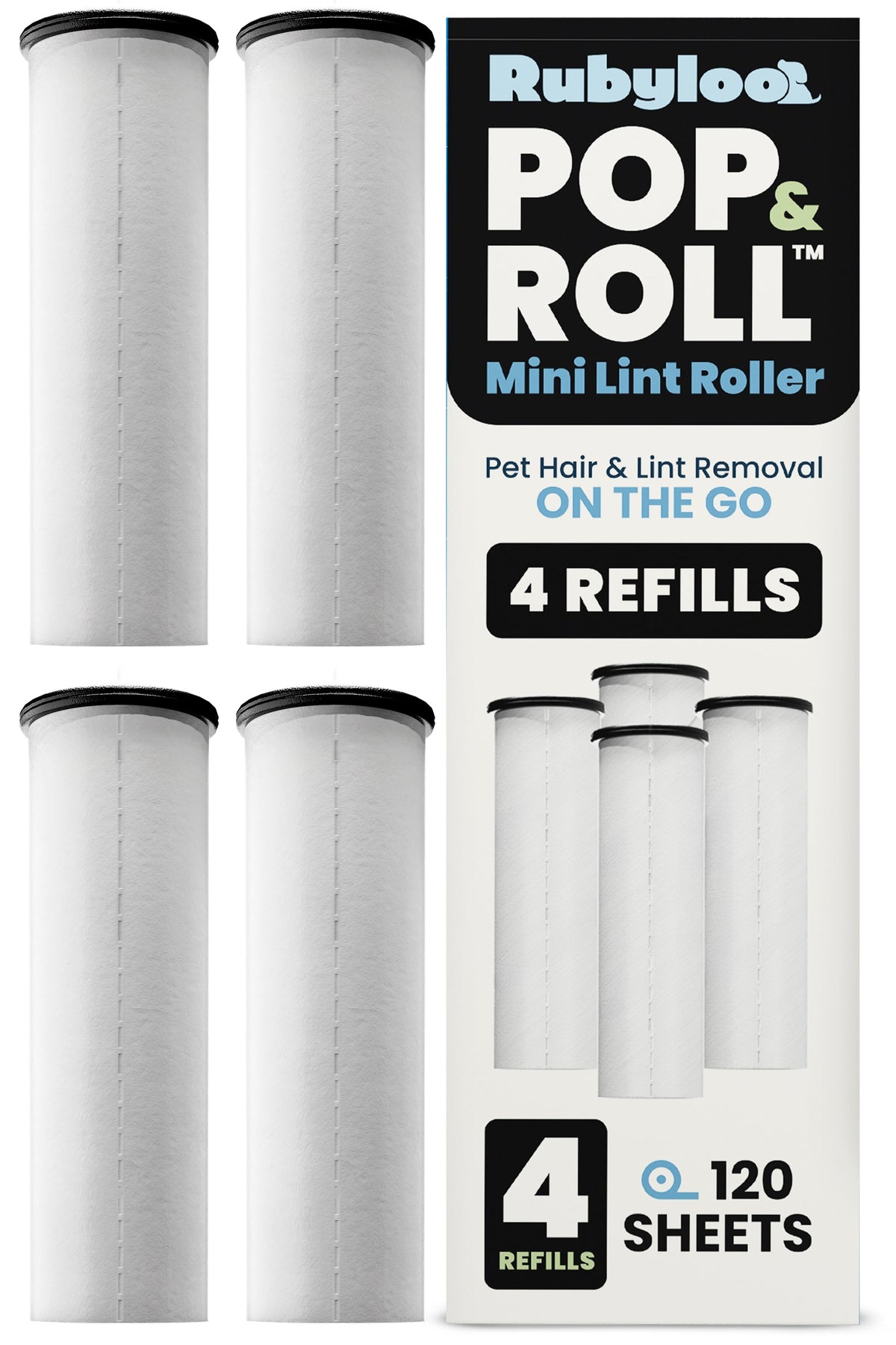 Retractable Mini Lint Roller for Pet Hair