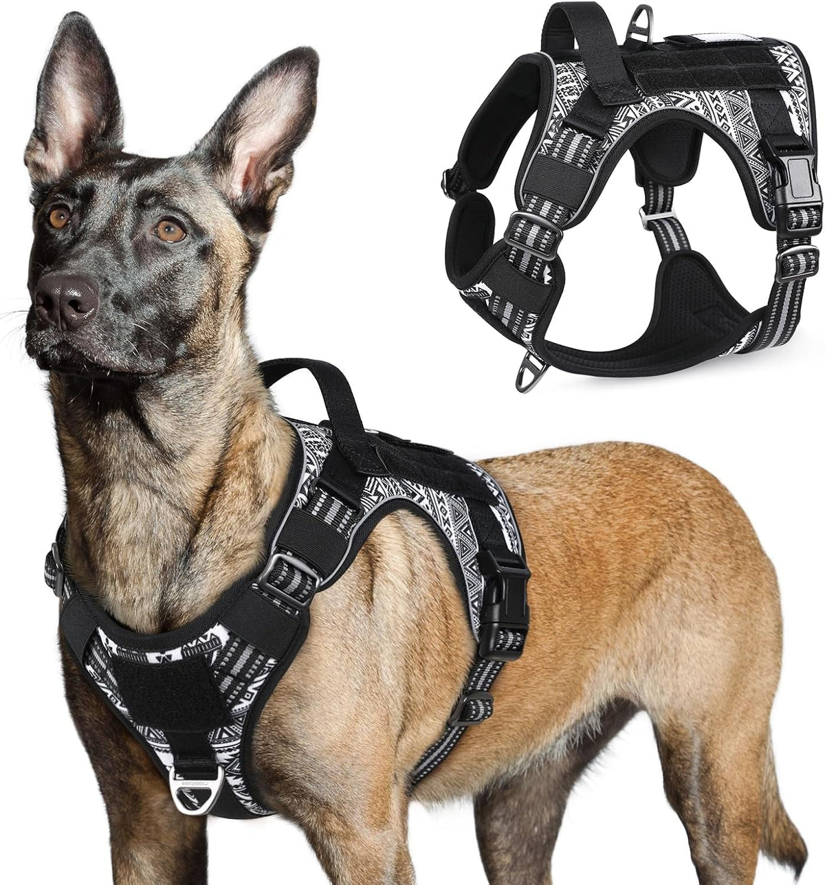 Tactical No-Pull Dog Harness