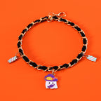 Velvet Bat Halloween Cat Collars