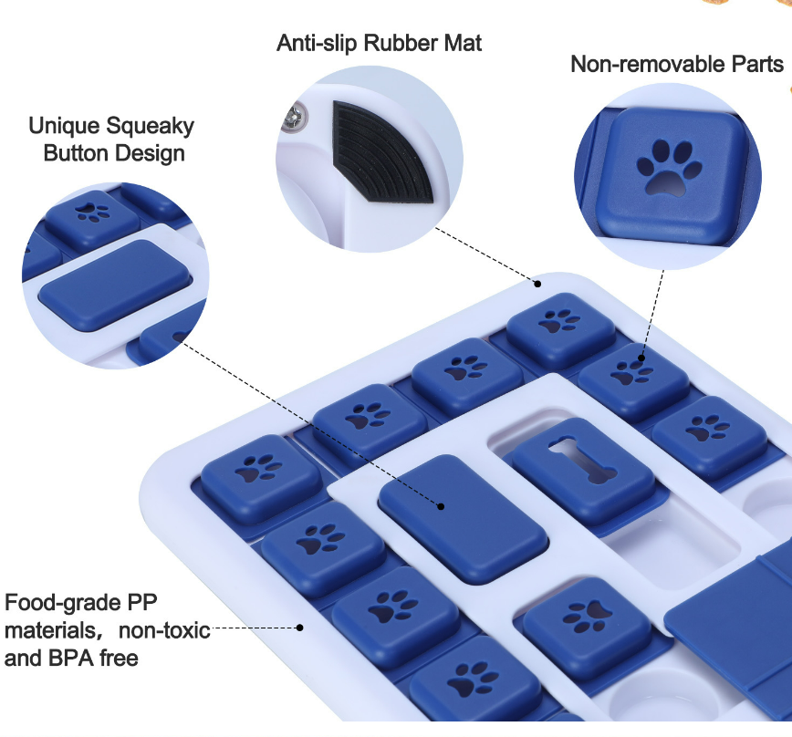 Engaging Slow Feed Dog Puzzle