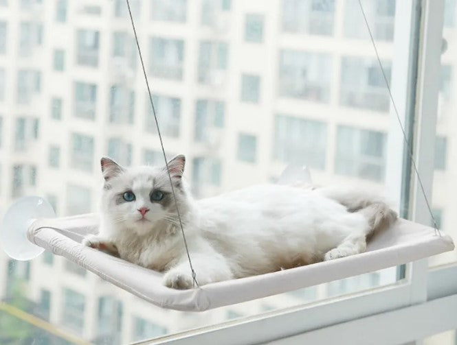 Cat Window Hammock – Suction Cup Perch Seat