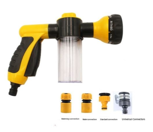 8-in-1 Pet Shower Kit with Multi-Spray Patterns