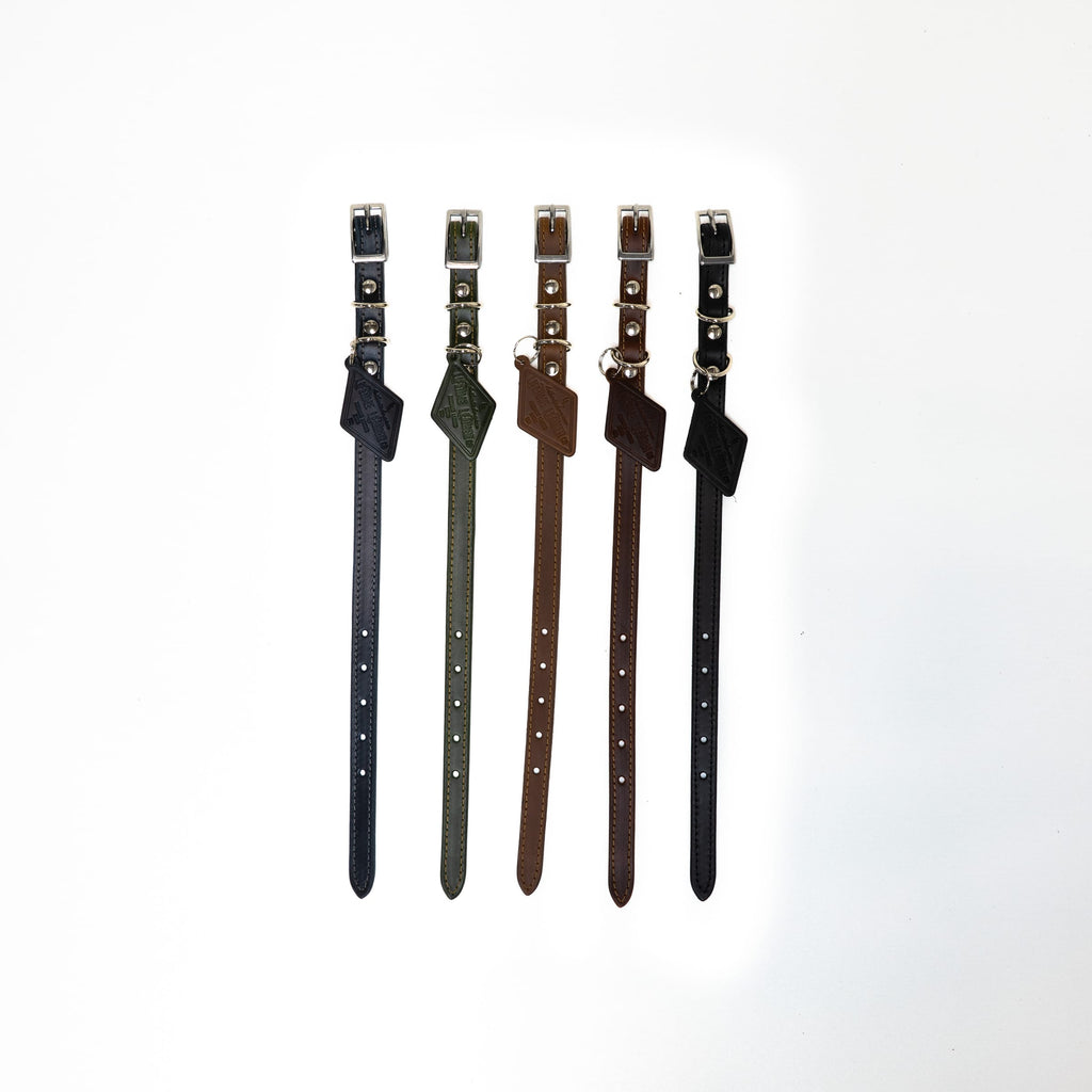 Handcrafted Leather Dog Collar – Full-Grain with Lifetime Guarantee
